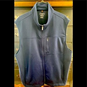 Van Heusen Vest Blue Gray XXL